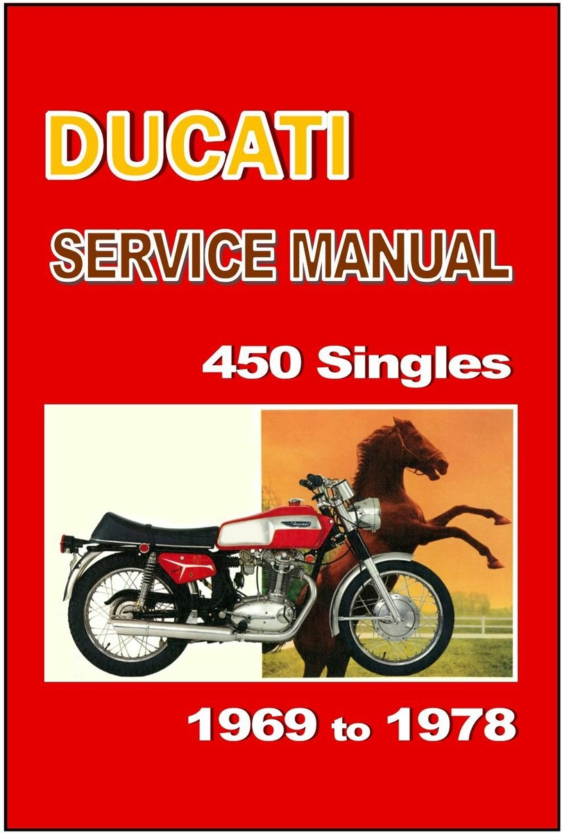 DUCATI Workshop Manual 450 MK3 Desmo SCR 1969 1970 1971 1972 1973