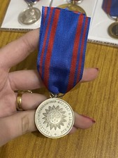 MEDAGLIA VATICANO LEONE XIII BENEMERENTI MOLTO RARA SPL/FDC nastrino