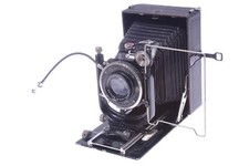   ZEISS DONATA 227/7 GLASS PLATE 9X12CM CAMERA VERY NICE TESSAR 135MM 4.5 LENS