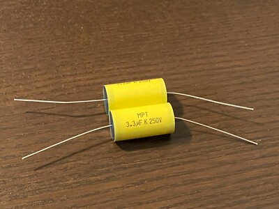 COPPIA CONDENSATORI NON POLARIZZATI 1,5 uF 250v POLIESTERE FILTRI