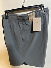 2025-Men's Nike DV9334-Training 2-in-1 Attached Boxer Brief Dri-Fit 7" Shorts