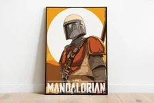 The Mandalorian Poster | Printable Wall Art | Series Poster