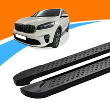 Seitenschweller passend für Kia Sorento ab Baujahr 2015-2020 SOMA Schwarz mit AB