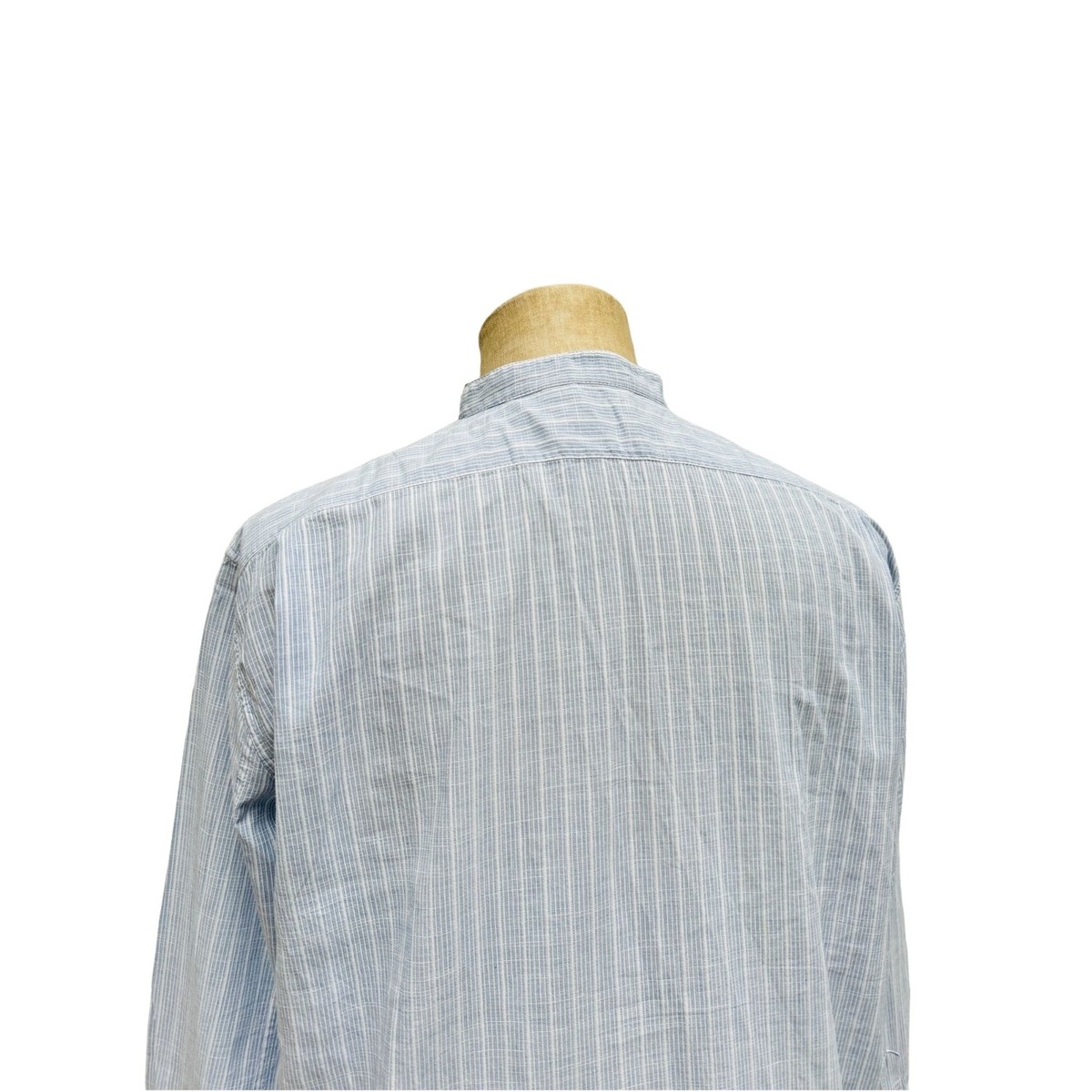 Celine By Phoebe Philo Blue Cotton Striped shirt Size 34 fits up 