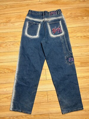 Rare Vintage Karl Kani 23 Baggy Denim Jeans Y2K Rap Hip Hop | eBay