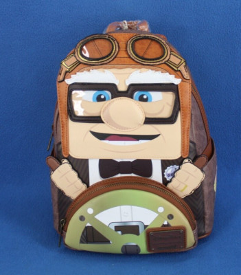 Disney Parks Pixar Up Carl Fredricksen Dug Russell Loungefly Backpack 2024