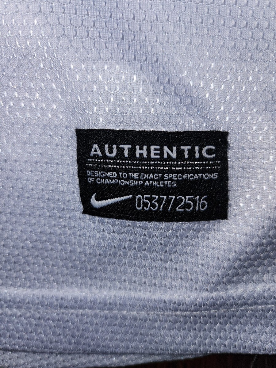 NIKE MEN'S FRANCE 2012 BENZEMA #10 AWAY JERSEY POLO SHIRT PULLOVER