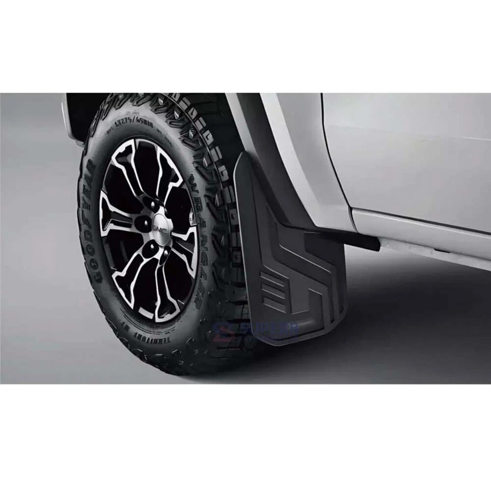 Front Rear Splash Mud Flap Guard Fit 2023-2025 Chevy Colorado With Fender Flare Foto 3 de 4