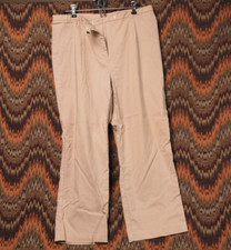 Vintage Kathy Ireland Plus Womens Tan Pants Size 16W