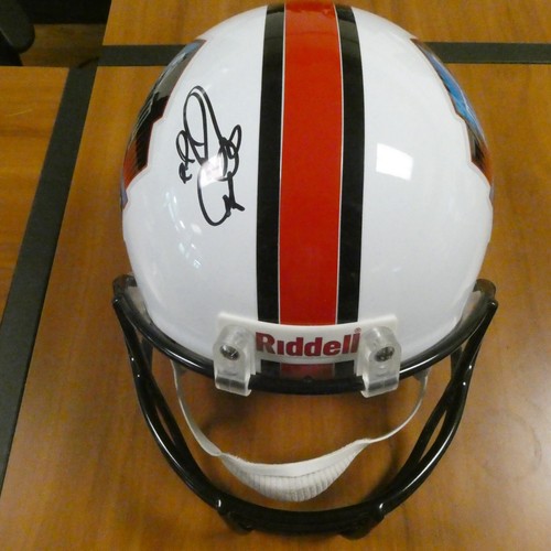 Von Emmitt Smith signierter Hall Of Fame Helm in Originalgröße Replik mit PSA - Bild 5 von 16