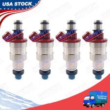4Pcs Fuel Injectors A46-00 Fits 1990 1991 1992 Nissan Stanza 2.4L L4
