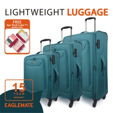 Soft Lightweight Expandable Suitcase Luggage Sets TSA LOCK 15years warranty