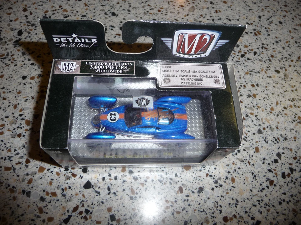 M2 Machines 1/64 Coupe “Land Speed Racer” CF03 AUTOGRAPHED by CHIP FOOSE - Image 4 of 4