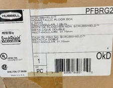 PFBRG2 HUBBELL FLOOR BOX