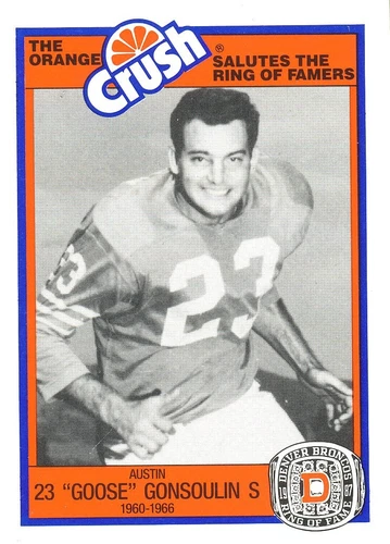 ORANGE-CRUSH Goose Gonsoulin BRONCOS BAYLOR BEARS