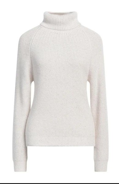 Women Peserico Sweater White Alpaca S