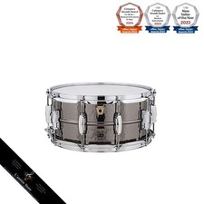 Ludwig LB416K Black Beauty Snare Drum with Seamless Brass Shell 5x14 inch