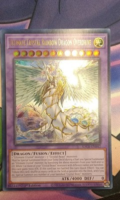 Ultimate Crystal Rainbow Dragon Overdrive SDCB-EN042 Structure Deck: Legend...
