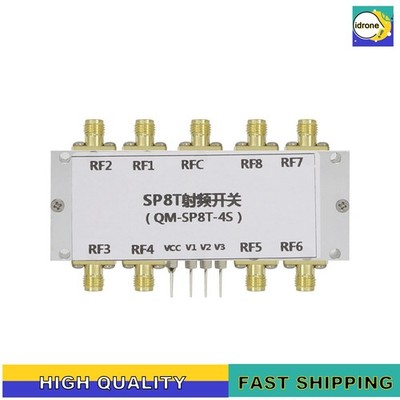 10M-4GHz SP8T Switch RF Switch Microwave Switch Featuring Low Insertion Loss