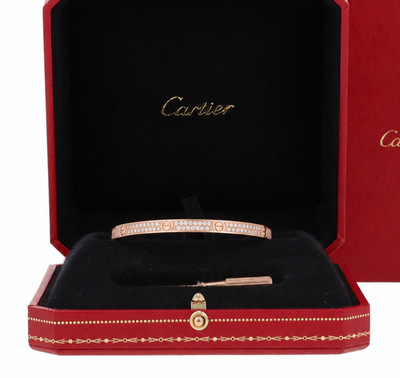 Cartier Love Armband 17 Diamant Iced Out