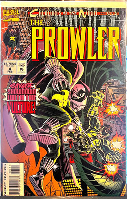 The Prowler #4 Creatures of the Night Marvel Comics February 1995