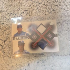2001 SPX #IR-AR Alex Rodriguez / Ivan Rodriguez Winning Materials Relic Rangers