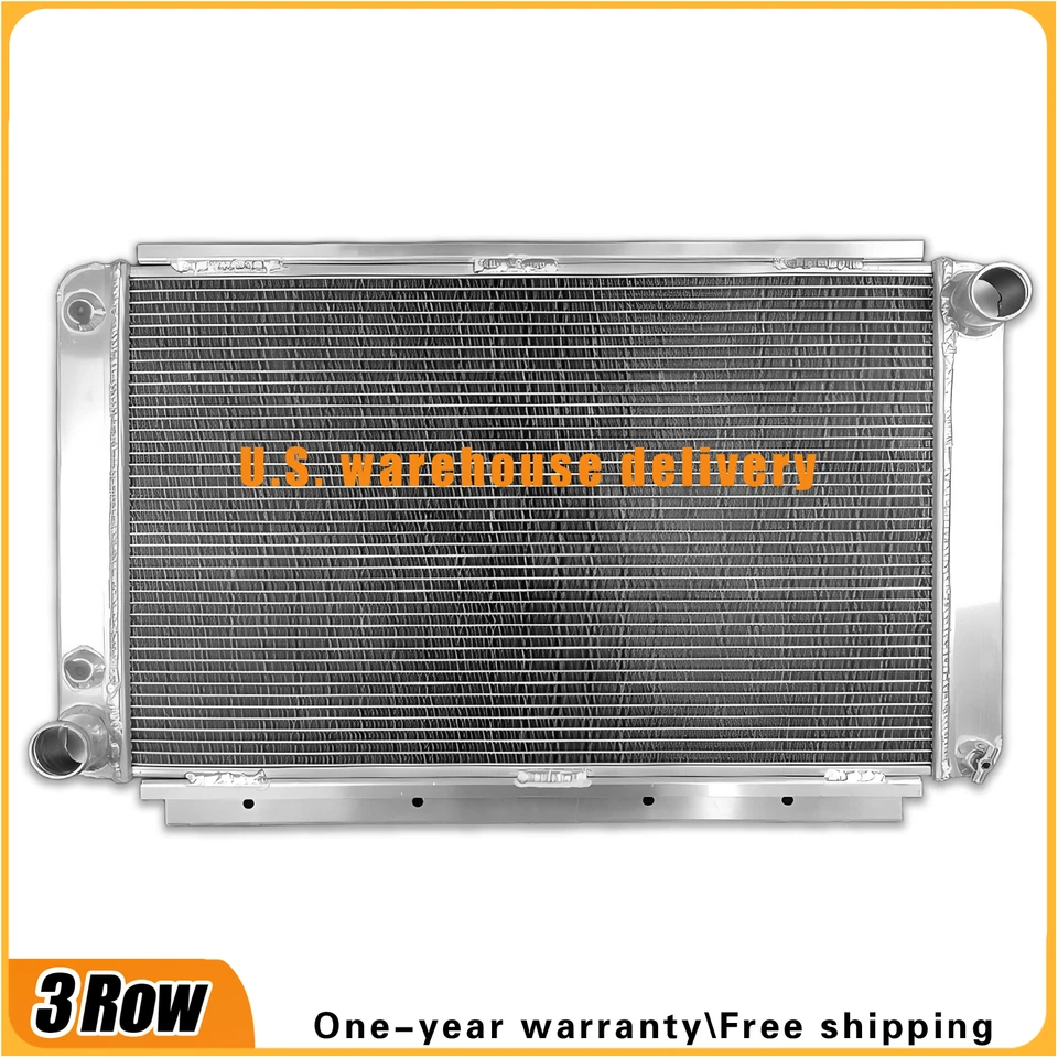 Aluminum Radiator For 1961-1965 Lincoln Continental 1962 V8 Engine 7.0L CC6165 Foto 2 de 4