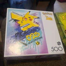 2022 Pokémon Pikachu 025 ELECTRIFYING 500 Pc Puzzle 