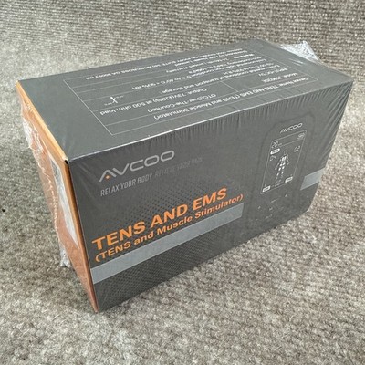 AVCOO 3-in-1 TENS/EMS Muscle Stimulator Massager For Pain Relief - New & Sealed
