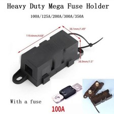 Automobiles Fuse Holder Audio Power Cable M8 Thread Protect Audio