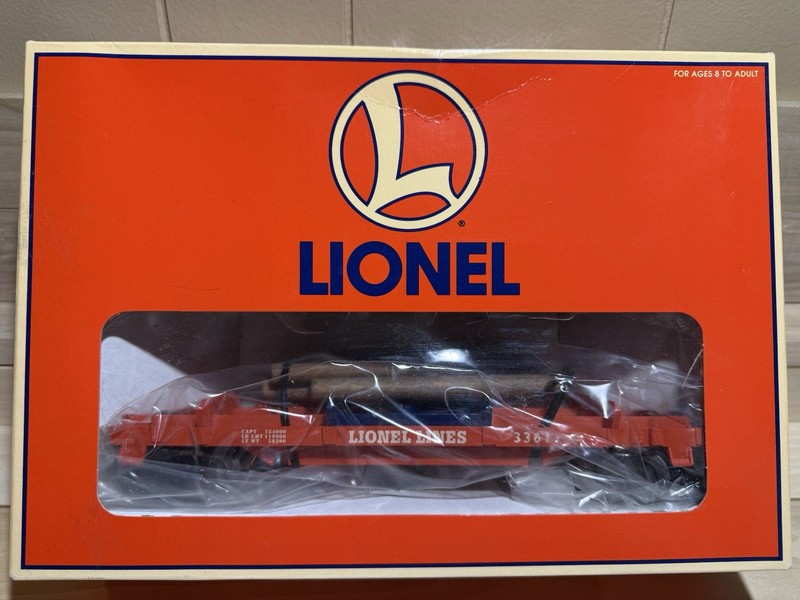 Lionel 6-26722 - Lionel Lines Log Dump Car 2000 - NOS With Box