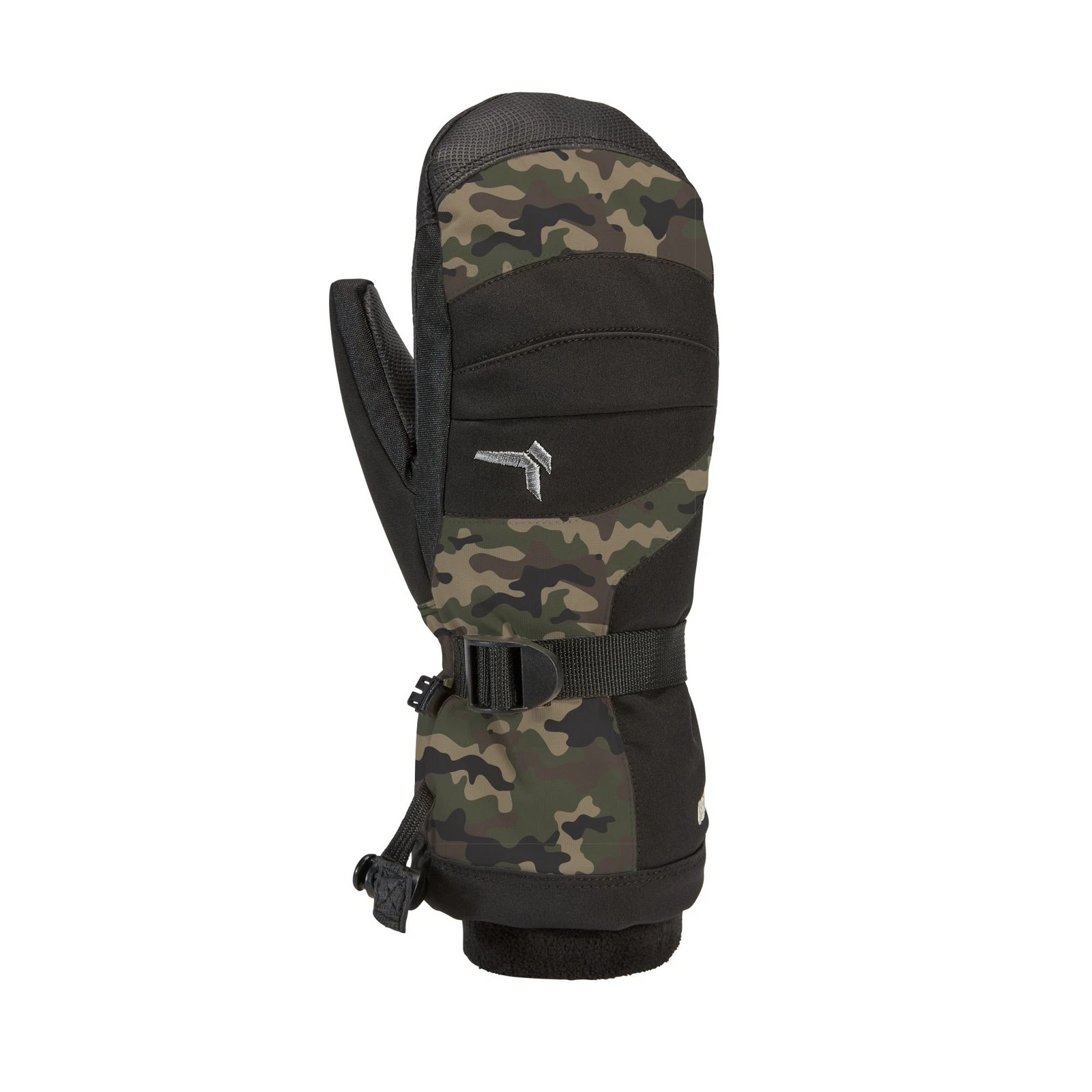 Kombi Storm Cuff Men's Mittens, Camo/Black, Large