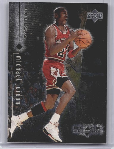 Michael Jordan #6 1998 Upper Deck Black Diamond card