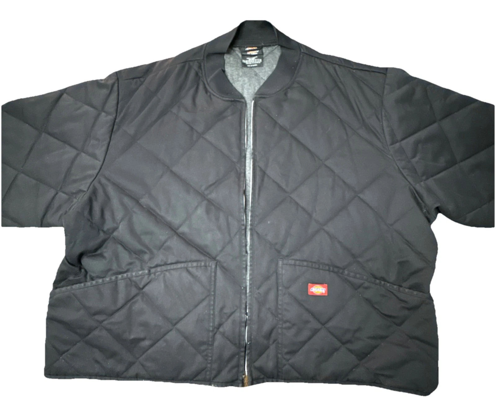 Dickies Insulated Jacket Quilted Insulation 5XL Black-Needs Zipper Replacement