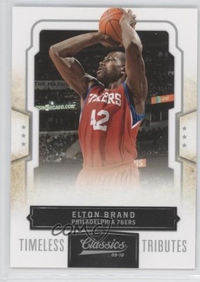 2009-10 Panini Classics Silver Timeless Tributes 39/100 Elton Brand #13 0c3