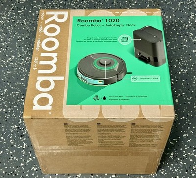 【新品未開封】Roomba 105 Comboロボット + AutoEmpty Amazon.com - iRobot Roomba 105 Combo Robot Vacuum & Mop with