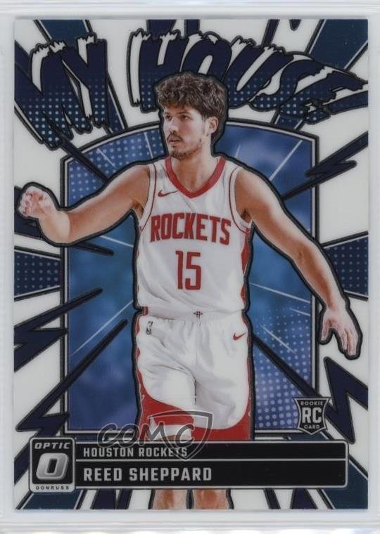 2024-25 Panini Donruss Optic My House Reed Sheppard #18 1qy3