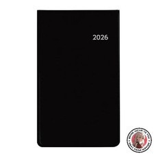 NEW Daigo 2026 Planner Appointment Monthly Horizontal Black E8302 2025 Starts