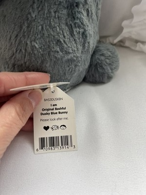 Jellycat Bashful Dusky Blue Bunny Medium 12” Retired. NWT | eBay