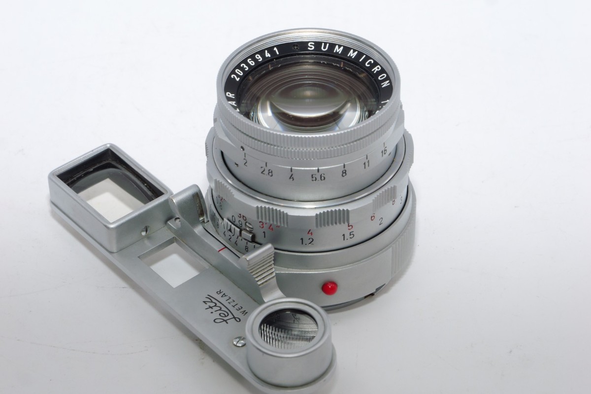 Leica Summicron-DR 50mm f2 lens. Leitz CLOSE-UP Eyes. Leica M3