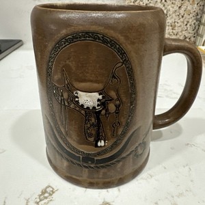 Cowboy Horse Saddle 16 oz ceramic Coffee mug