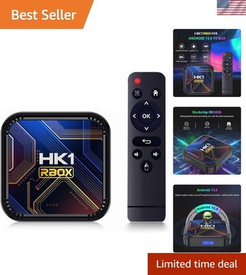 Ultimate Home Entertainment: Android 13.0 TV Box, 8K, 4GB RAM, Bluetooth 4.0
