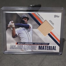 Topps 2024 Series 1 Major League Material Riley Greene Tigers Insert MLM-RG