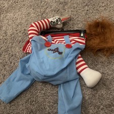 Déguisement chien chat animal poupée mortelle Chucky fête cosplay - taille moyenne