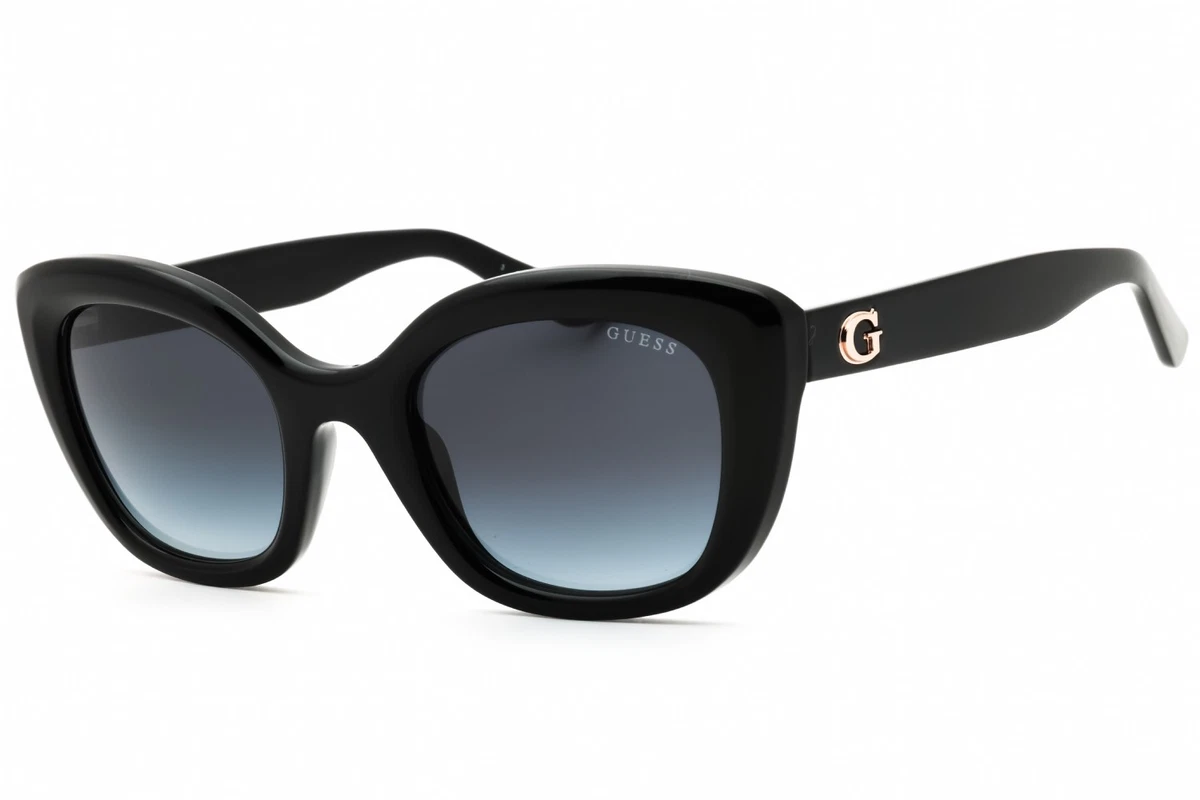 NWT Guess GU00207-02Y Black Round 51mm Sunglasses GUESS Black Designer Sunglasses for Women for sale | eBay main image 3