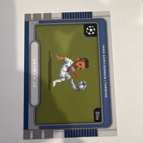 Topps Neymar Jr. Paris Saint-Germain 8-Bit Shots Card #8B-6