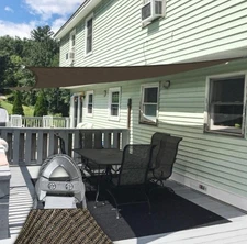 E&K Sunrise 20' x 20' Sun Shade Sail