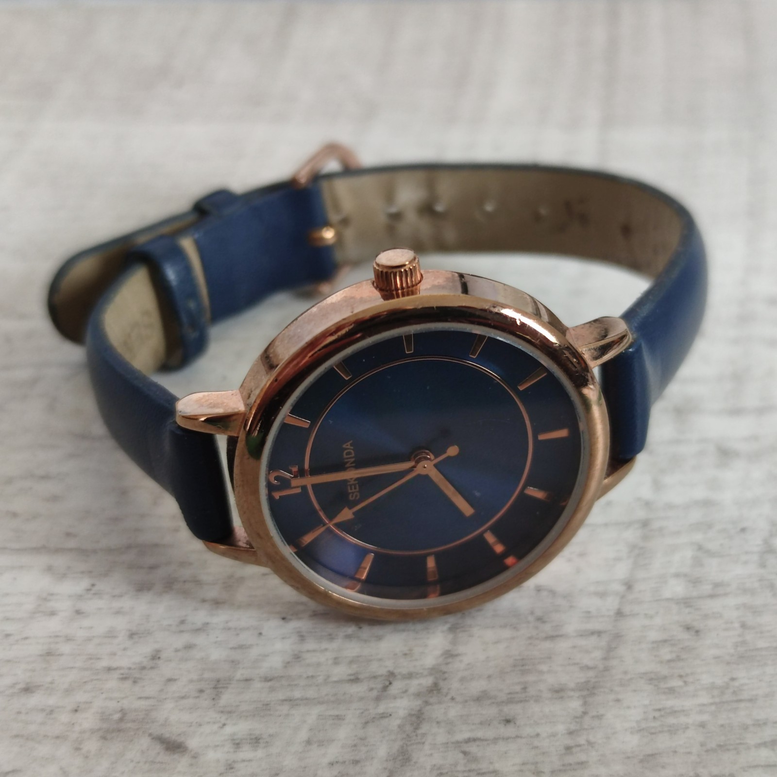 Sekonda NK2136 Ladies Watch Rose Gold Classic Minimalist Quartz New Battery Work