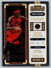 2022-23 Panini Contenders #22 Pascal Siakam First Round Ticket #/199