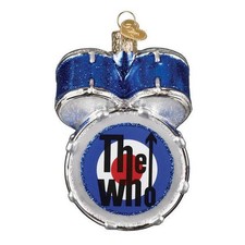 Old World Christmas - The Who Drum Set Ornament - 38101